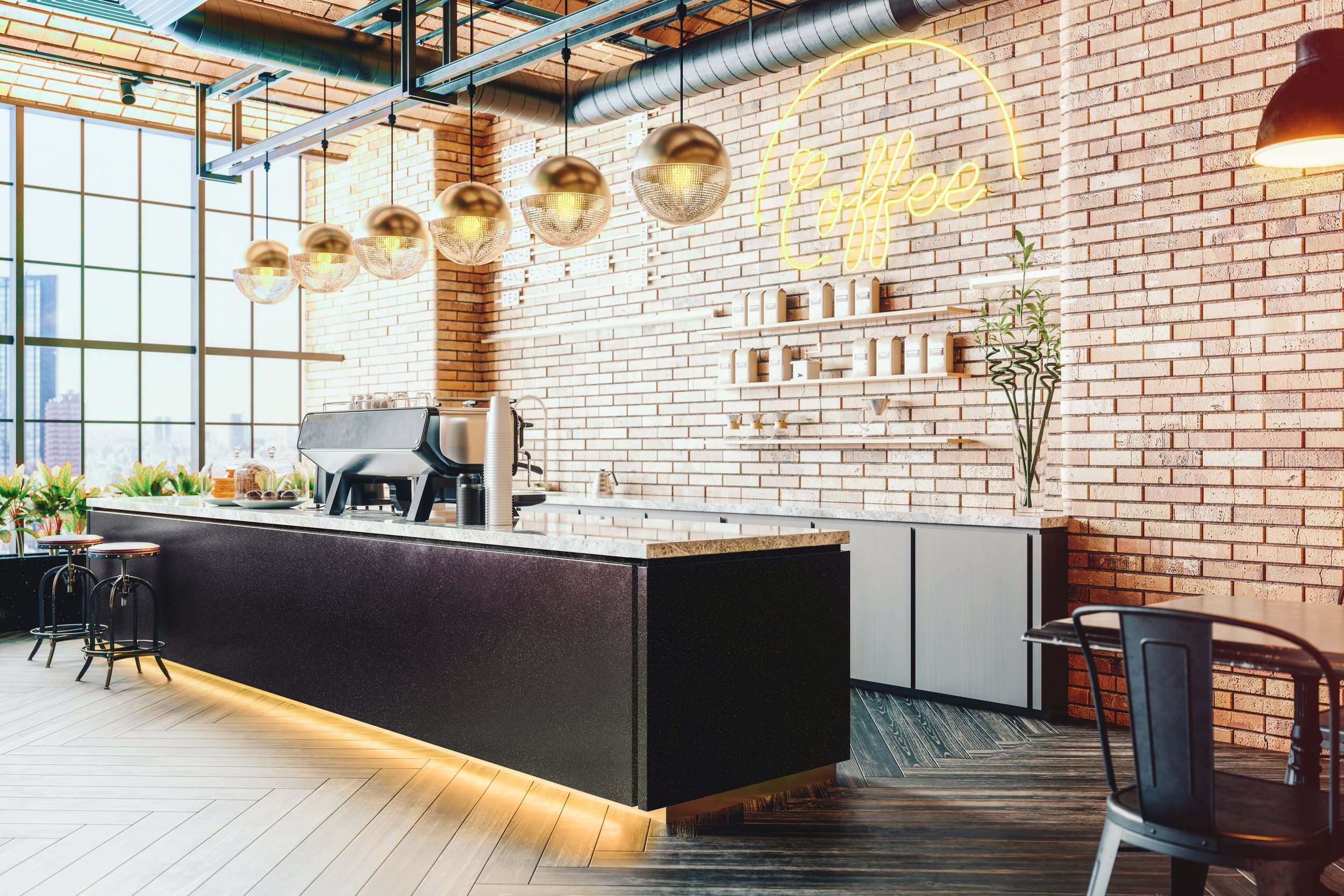 Commercial property wrapping